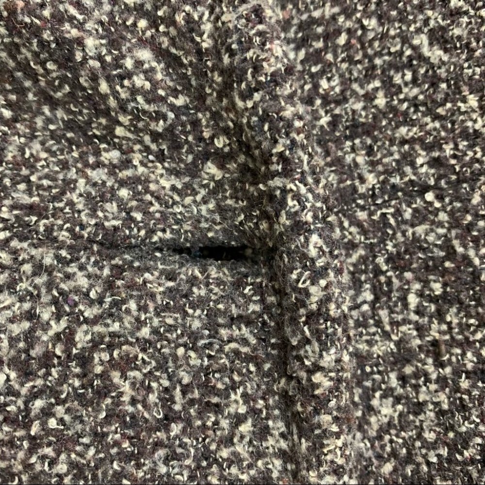 URBAN Behaviour Belted Tweed Mid length Winter Coat - Picture 4 of 6